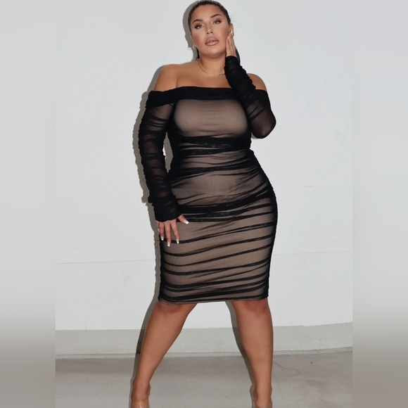 Off the Shoulder Dress - Picture 1 of 2
